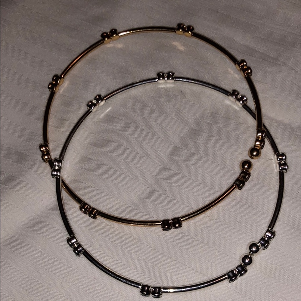 Old navy bangles with colored stones